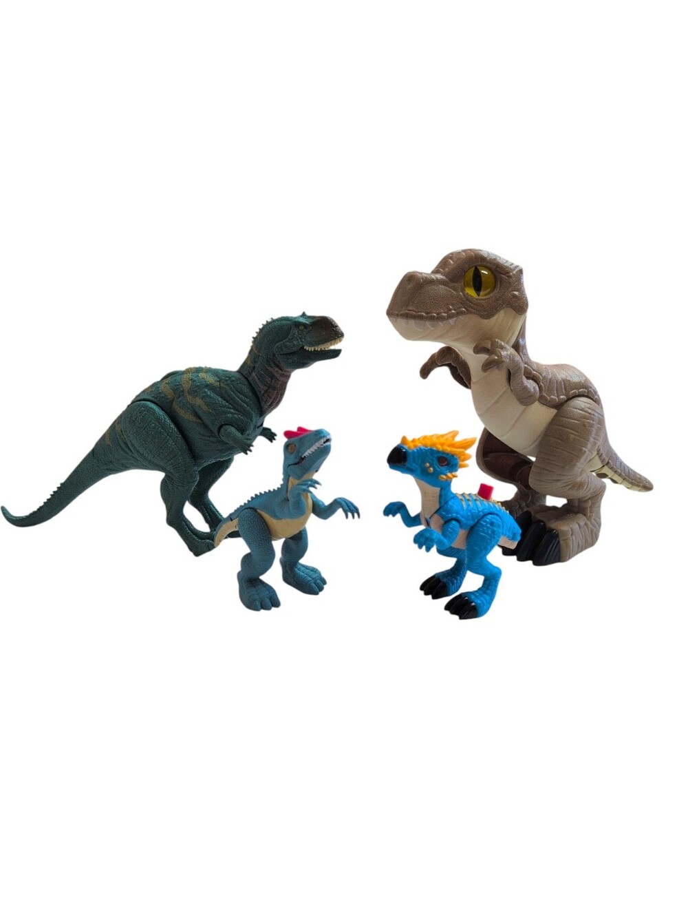 4 JURASSIC PARK Dinosaur Toys